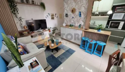 Apartamento com 2 dormitórios à venda, 62 m²  - Indaiá - Caraguatatuba/SP