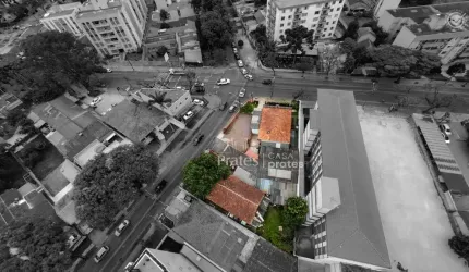 Plano, o terreno. Pleno, seu projeto nele.
