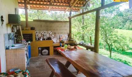 Chácara à venda, 2 quartos, 2 vagas, SÃO JOSÉ DO SALGADOS - CARMO DO CAJURU/MG