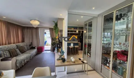 Apartamento Garden 3 suítes mobiliado e decorado com 160m² privativo próximo do