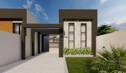 Casa para Venda em Guabiruba, Aymore, 2 dormitórios, 1 suíte, 2 banheiros, 1 vaga