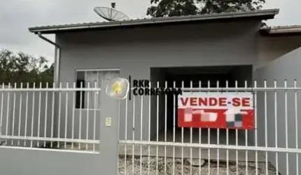Casa para Venda em Brusque, Limeira Baixa, 2 dormitórios, 1 banheiro, 2 vagas