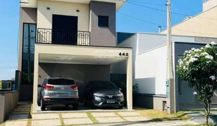 Casa em condomínio fechado com 3 quartos à venda no Jardim Park Real, Indaiatuba , 138 m2 por R$ 1.060.000