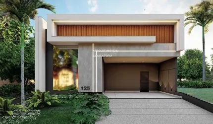 Casa em condomínio fechado com 3 quartos à venda no Residencial Evidências, Indaiatuba , 202 m2 por R$ 1.690.000