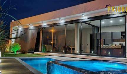 Casa com 3 dormitórios à venda, 294 m² por R$ 2.800.000,00 - Alphaville Nova Esplanada IV - Votorantim/SP