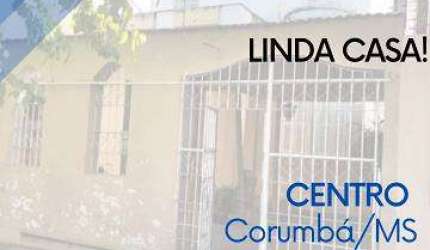 Casa para venda possui 125 metros quadrados com 3 quartos em Centro - Corumbá - MS