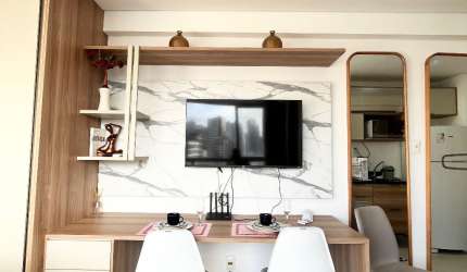 Studio Mobiliado no Barra Premium - 26m²