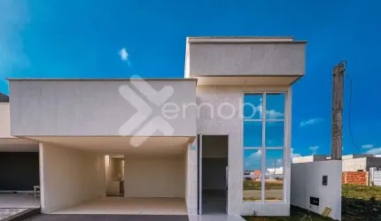 Casa em condomínio à venda em Cajupiranga (Parnamirim/RN) | Cond Ecoville 2 | 3/4 sendo 2 suítes - 120 m²