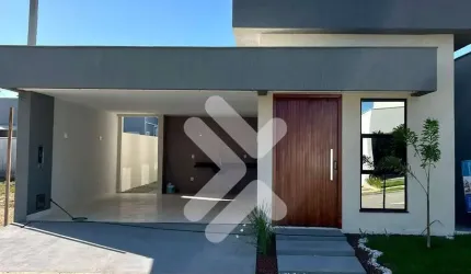 Casa à venda em Cajupiranga (Parnamirim/RN) | Condomínio Ecoville 2 | 3/4 sendo 2 suítes, 120m²
