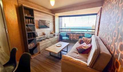 Apartamento à venda em Ponta Negra (Natal/RN) | Condomínio Porto Tropical | 2/4 sendo 1 suíte - 56m²