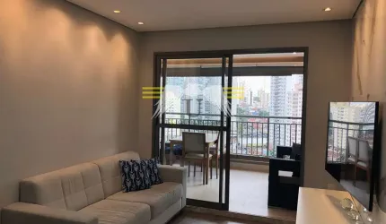 APARTAMENTO SEMINOVO E SEMIMOBILIADO, DE 68m², COM VARANDA GOURMET E DUAS VAGAS DE GARAGEM, À VENDA