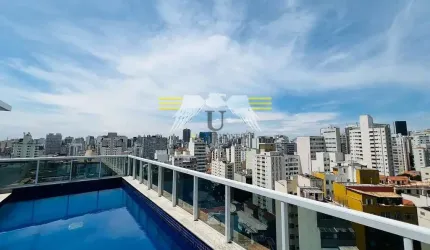 STUDIO À VENDA, COM LOCALIZAÇÃO PRIVILEGIADA A 550 METROS DA ESTAÇÃO DE METRÔ SANTA CECÍLIA!!!