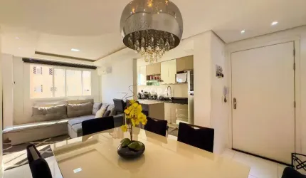 Apartamento mobiliado com 3 (três) dormitórios, localizado no bairro São José.