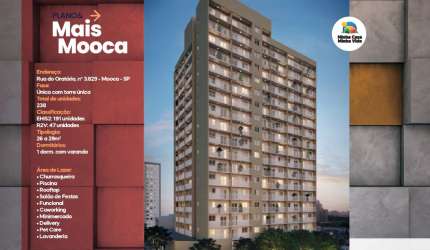 Lindo apartamento para morar! região da MOOCA.