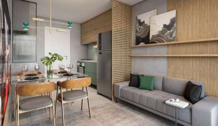 Lindo apartamento pronto para morar com opção de varanda.