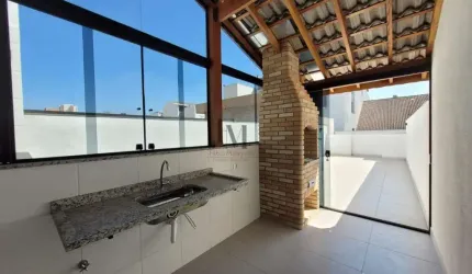Cobertura Duplex para Venda em Santo André, Jardim Bela Vista, 2 dormitórios, 1 suíte, 2 banheiros, 1 vaga