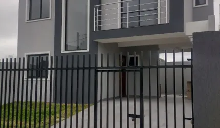 SANTA FELICIDADE - 109,76M2 - LINDO SOBRADO 03 QUARTOS, SUITE, 02 VAGAS, FRENTE PARA A RUA, FASE FINAL DE ACABAMENTO, VISTA PANORÂMICA