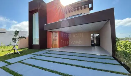 Terras Alphaville - Casa com 3 quartos (2 suítes) no Condomínio Alphaville em Cabo Frio - RJ