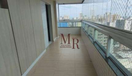 Apartamento à venda, 129 m² por R$ 1.200.000,00 - Canto do Forte - Praia Grande/SP