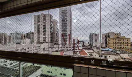 Apartamento à venda, 91 m² por R$ 550.000,00 - Tupi - Praia Grande/SP