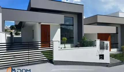 Excelente Casa Térrea com 75m², Loteamento Alta Vista em Potecas, São José/SC.