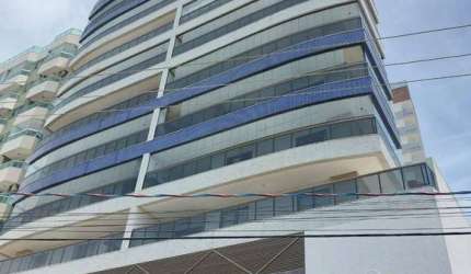 Apartamento frente mar 3 quartos, 2 vagas e lazer, na Praia do Morro!