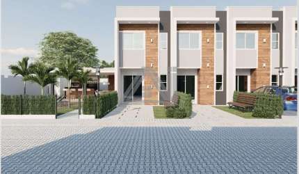 Casa com 2 dormitórios à venda, 63 m² por R$ 194.000,00 - Itapoã - Caucaia/CE