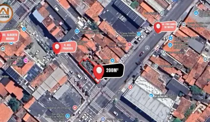 Terreno, 200 m² - venda por R$ 430.000,00 ou aluguel por R$ 4.000,00/mês - Montese - Fortaleza/CE