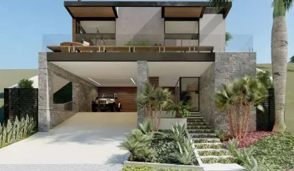 Casa com 3 suítes, no Alphaville, aceita financiamento.