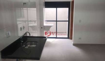 Apartamento com 1 dormitório para alugar, 37 m² por R$ 2.000,00/mês - Vila Guilhermina - São Paulo/SP