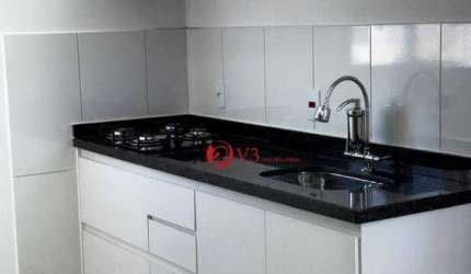 Apartamento com 1 dormitório para alugar, 25 m² por R$ 1.824,00/mês - Cidade Patriarca - São Paulo/SP