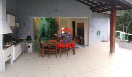 Excelente cobertura com 3 dormitórios e varanda gourmet na Praia Grande Ubatuba!!