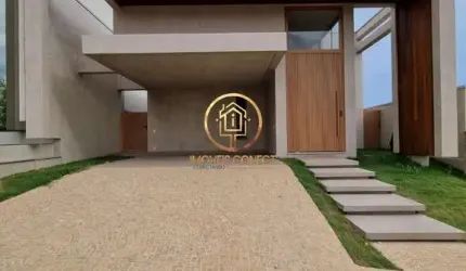 Casa de condomínio a venda,208m², 3 suítes e home TV Pq Brasil 500, Paulínia/SP