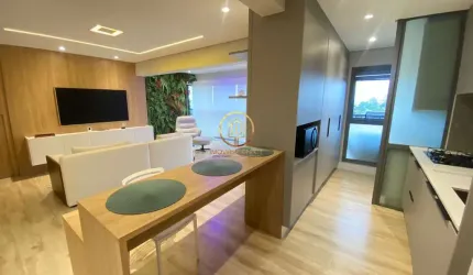 Apartamento a venda, 87m² - 2 suítes, lavabo e 2 vagas - Jardim Guanabara
