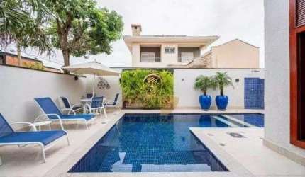 Casa à venda em Condomínio com 263m², e 3 suítes no Reserva Real em Paulínia/SP.