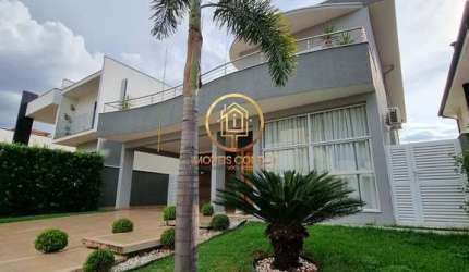 Sobrado em condomínio a venda, 290m², 3 suítes, Home Tv e piscina - Paulínia