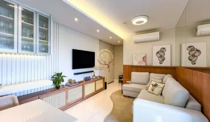 Apartamento a venda, 83m², 2 suítes, andar alto e 2 vagas livres - Taquaral