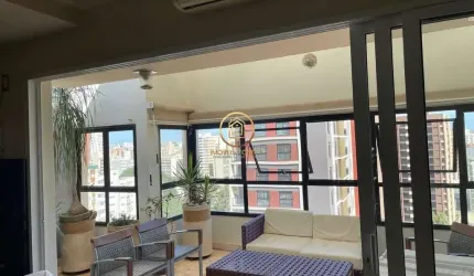 Cobertura a venda de 158m², com 2 dormitórios e 2 suítes no Cambuí em Campinas/S