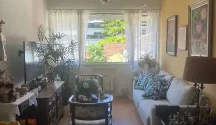 Vendo aconchegante apto.  3 quartos no Jardim Botanico 90 m2