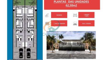 Casa de Rua em Balneário dos Golfinhos  -  Caraguatatuba