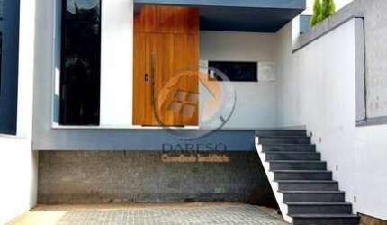 CASA NOVA DE 3 DORM. NO LOTEAMENTO ENCOSTA DA FLORESTA