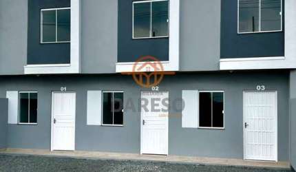 LINDOS SOBRADOS NOVOS DE 2 DORM NO LOT. RECANTO DO VALE
