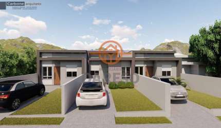 CASA NOVA C/ SUÍTE E 1 DORMITÓRIO EM LOCALIZAÇÃO PRIVILEGIADA