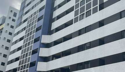 Apartamento 2 quartos com varanda, pronto para morar em Ponta Verde