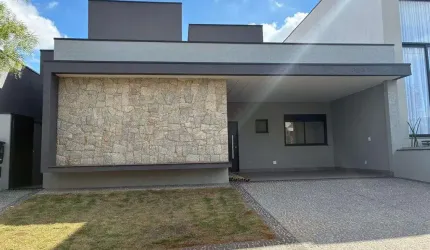Excelente casa térrea à venda no Condomínio Santorini em Paulínia/SP.