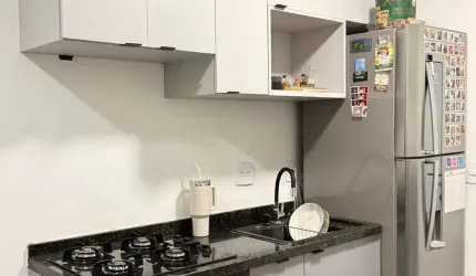 Apartamento semi mobiliado com 1 dormitório à venda, 29 m² por R$  - Parque Vitória - São Paulo/SP