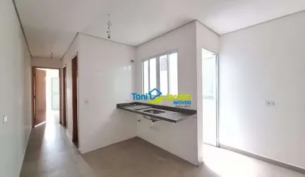 Apartamento com 2 dormitórios para alugar, 60 m² por R$ 2.500,00/mês - Utinga - Santo André/SP