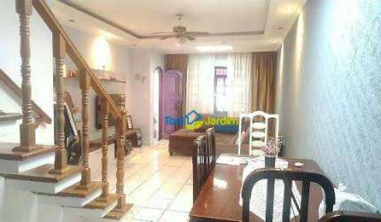 Sobrado com 3 dormitórios à venda, 198 m² por R$ 700.000,00 - Parque Marajoara - Santo André/SP