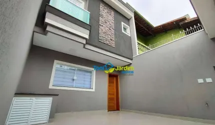 Sobrado com 2 dormitórios à venda, 90 m² por R$ 605.000,00 - Jardim Santo Antônio - Santo André/SP