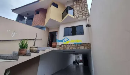 Sobrado com 4 dormitórios à venda, 258 m² por R$ 795.000,00 - Vila Curuçá - Santo André/SP
